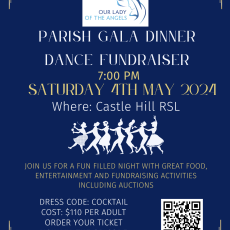 Parish Gala Dinner Dance Fundraiser