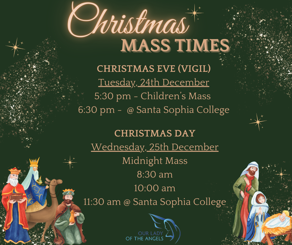 2024 Christmas Mass Times - Final