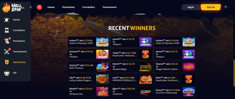 Best hellspin casino log in in Australia